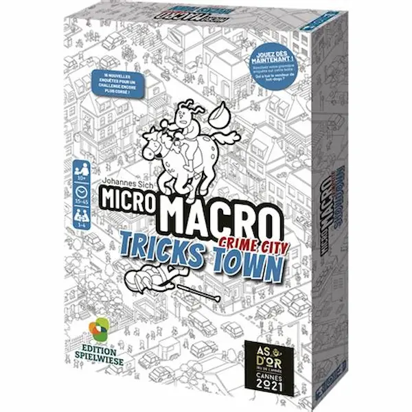 Illustration de Micro Macro Crime City : Tricks Town.